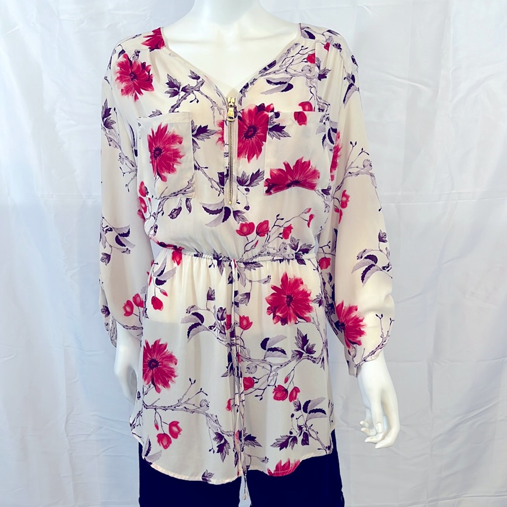 Off white floral Top